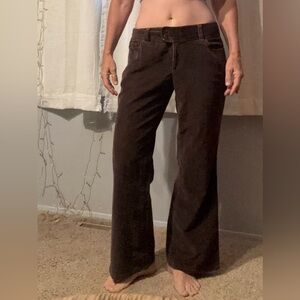 Women’s Dockers Chocolate Brown Corduroy Trousers